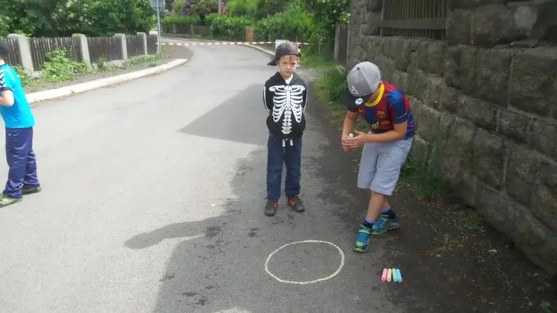 Malování se třeťáky