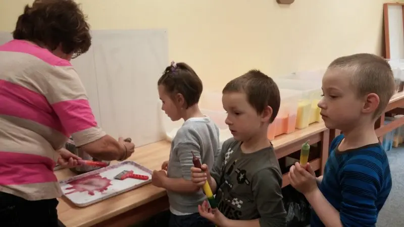 Projekt Řemesla - ve svíčkárně Rodas