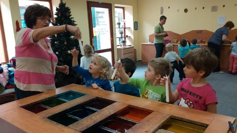 Projekt Řemesla - ve svíčkárně Rodas