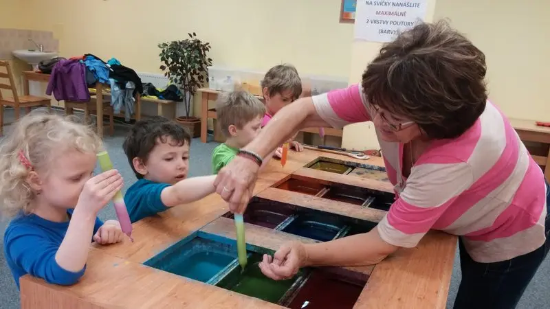 Projekt Řemesla - ve svíčkárně Rodas