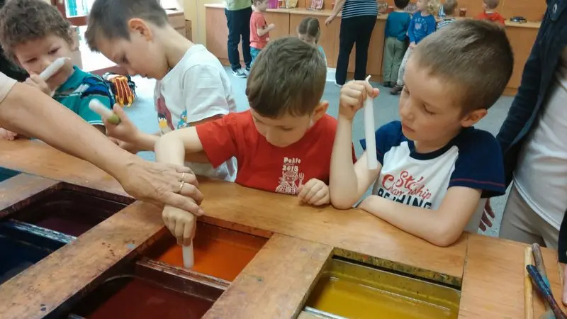 Projekt Řemesla - ve svíčkárně Rodas