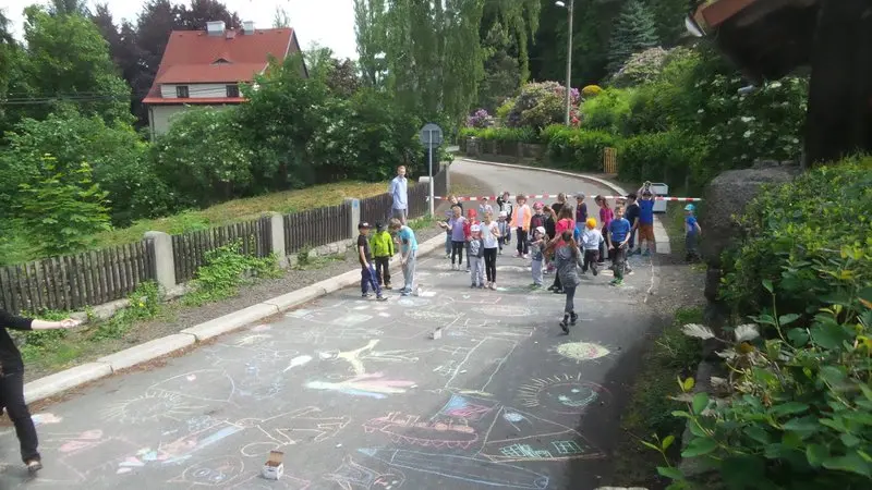 Malování se třeťáky
