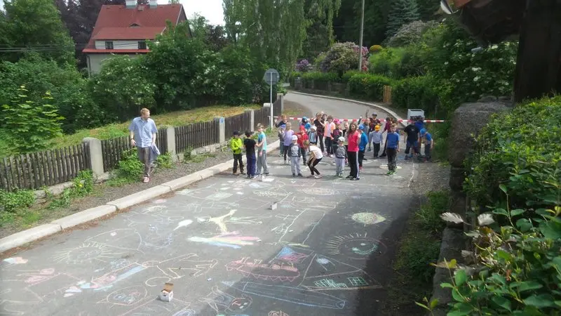 Malování se třeťáky