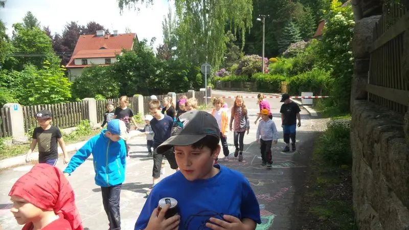 Malování se třeťáky