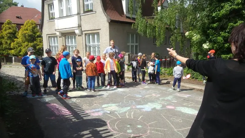 Malování se třeťáky