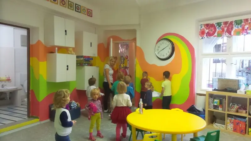Klaun Kvítko přišel do školky