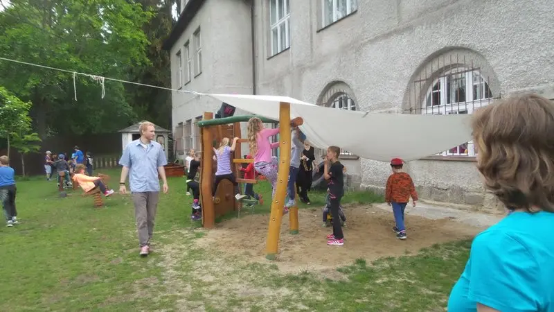 Malování se třeťáky