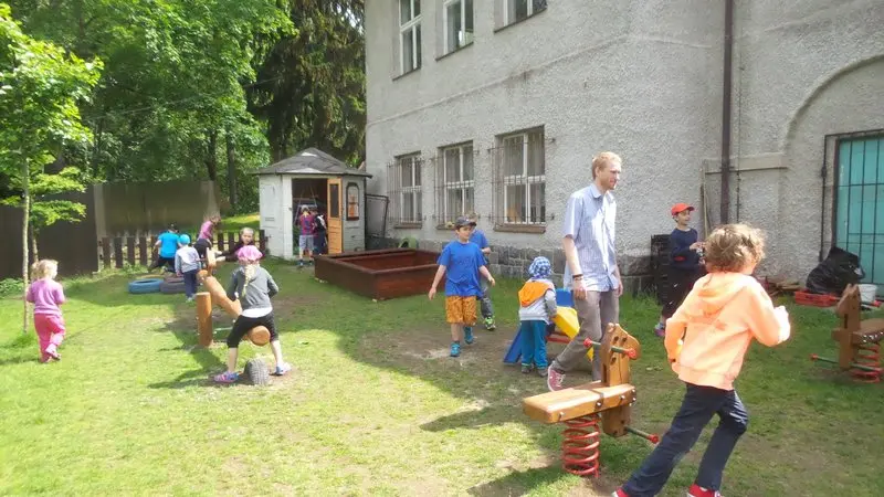 Malování se třeťáky