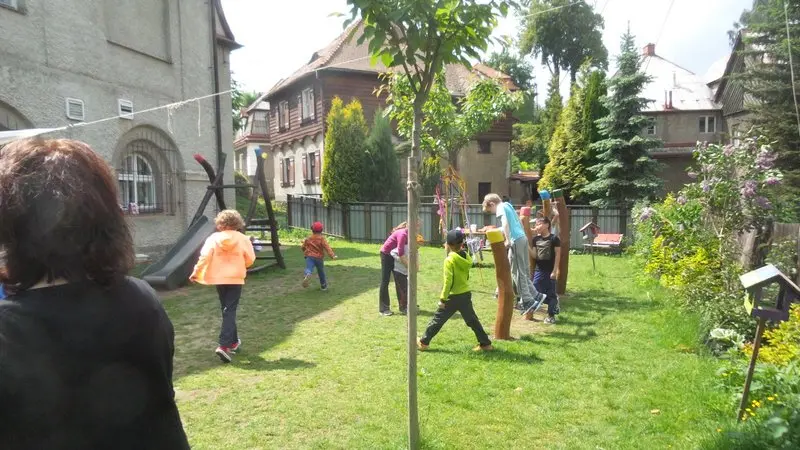 Malování se třeťáky
