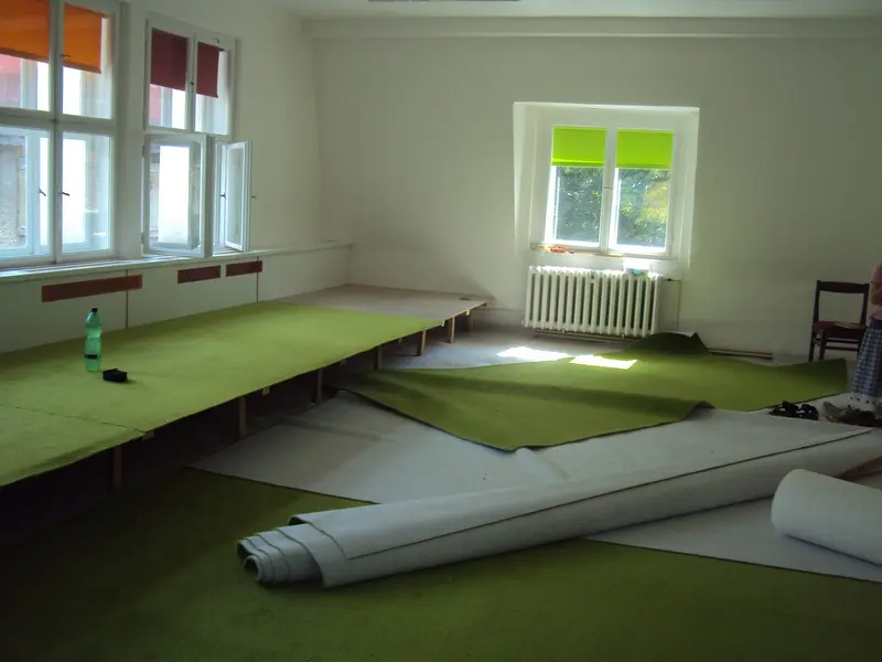 Úpravy školky a zahrady