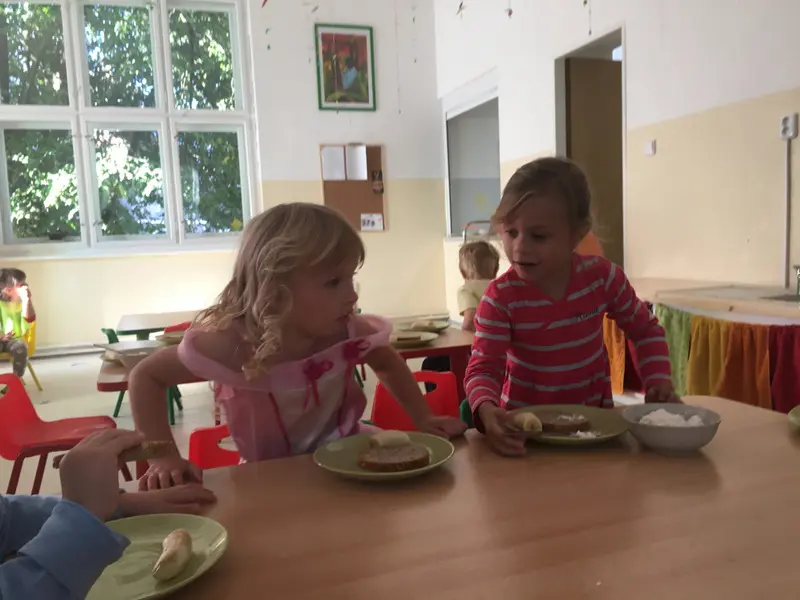 První dny ve školce