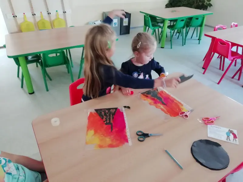 Malování, čarování  na podzim