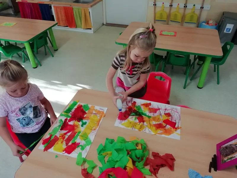 Malování, čarování  na podzim