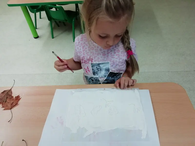 Malování, čarování  na podzim